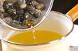 貝のみそ汁の作り方の手順2