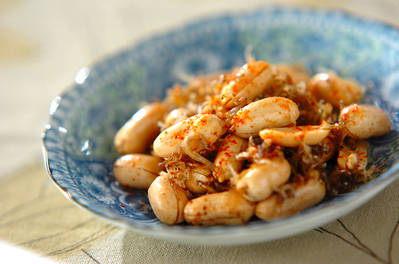 ジャコとナッツの炒め物 副菜 レシピ 作り方 E レシピ 料理のプロが作る簡単レシピ
