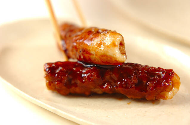 ちくわの肉のせ蒲焼きの作り方の手順3