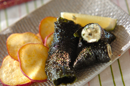 カキののり巻き揚げ