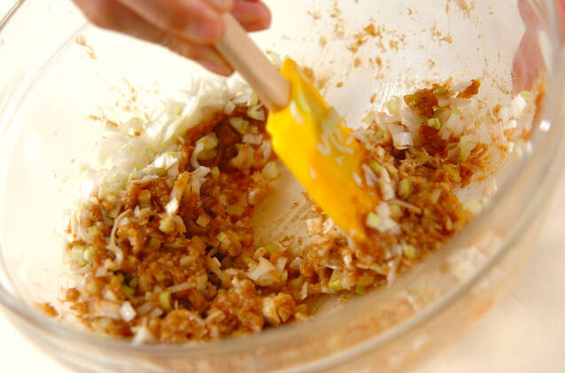 ゆで豚のゴマ酢和えの作り方の手順6