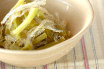 山クラゲの和え物