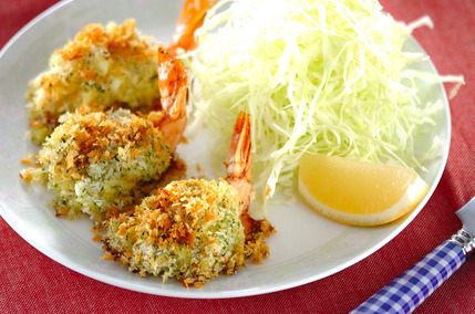 エビのタルタル焼き