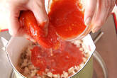 サンマのハーブ焼き・トマトソースの作り方2