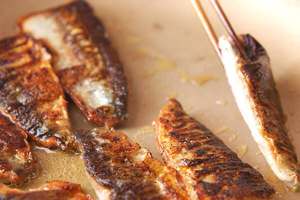 サンマのハーブ焼き・トマトソースの作り方の手順11