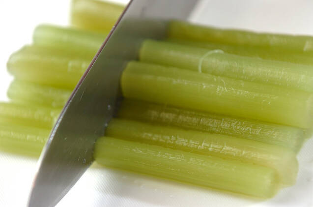 ホタテとフキの春の甘煮の作り方の手順2