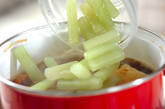 ホタテとフキの春の甘煮の作り方7
