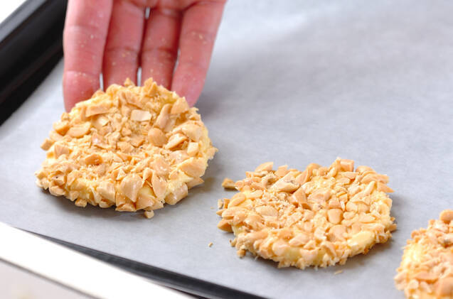 ピーナッツクッキーの作り方の手順8