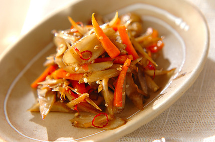 基本のおさらい！定番のゴボウとニンジンのきんぴら