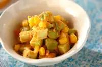 アボカドの明太和え