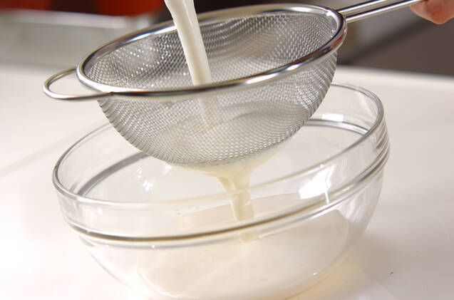 桃のスープの作り方の手順3