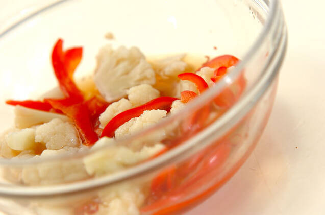 カリフラワーの酢漬けの作り方の手順6