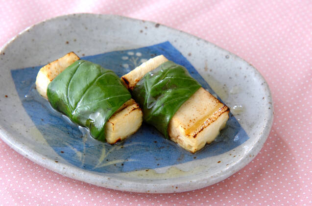 豆腐のハーブ包み