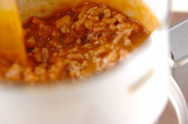 キュウリの肉みそのせの作り方の手順2