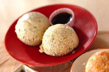 黒ゴマきな粉アイス