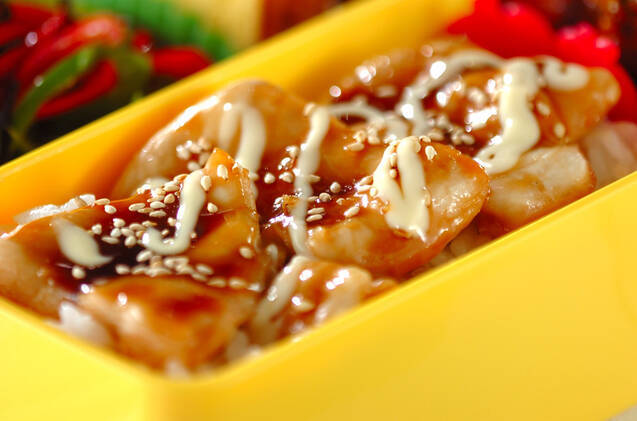 ささ身の照り焼き丼