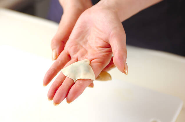 おちょぼ口餃子の作り方の手順5