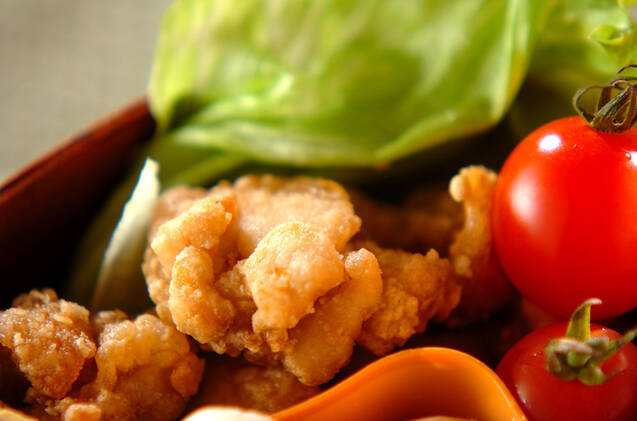 ユズ風味の唐揚げ