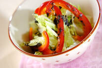 白菜のゴマダレサラダ