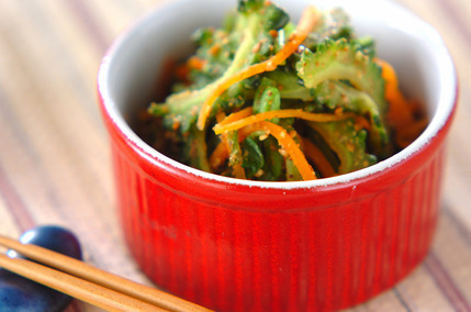 ゴーヤのゴマ和え