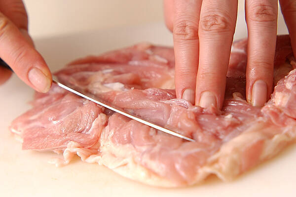 ロール鶏＆スープの作り方の手順1