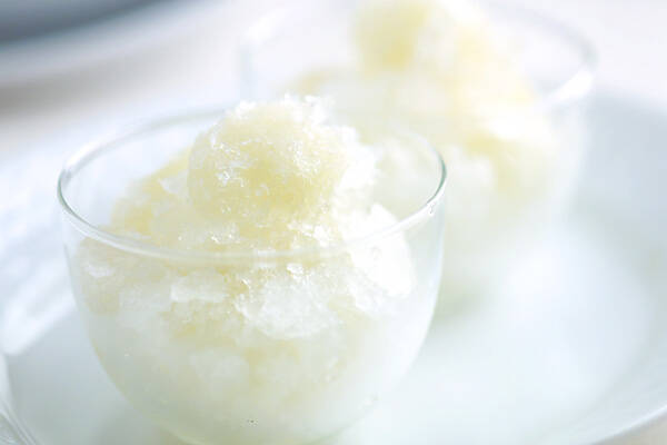 白ワインのグラニテ