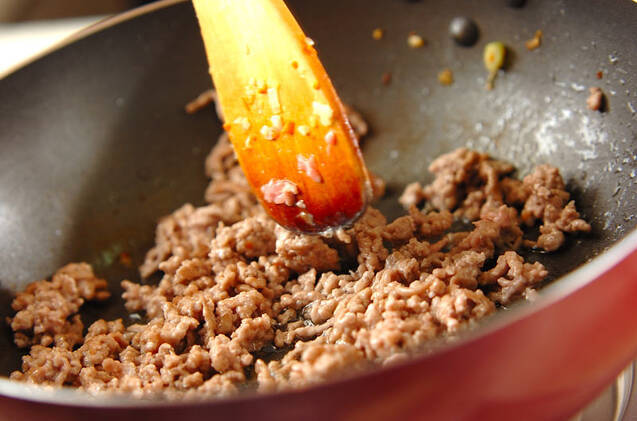 乾燥納豆チャーハンの作り方の手順4