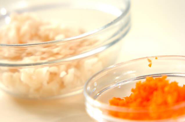 乾燥納豆チャーハンの作り方の手順1