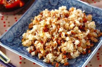 乾燥納豆チャーハン