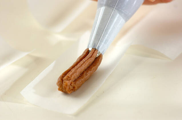 ココアチュロスの作り方の手順4