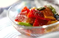 パプリカのバルサミコ和え