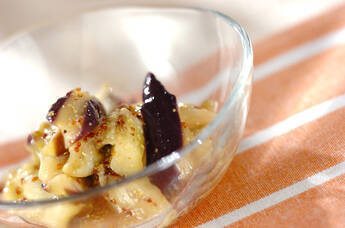 レンジナスのマリネ