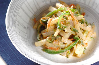 野菜のゴマ酢和え