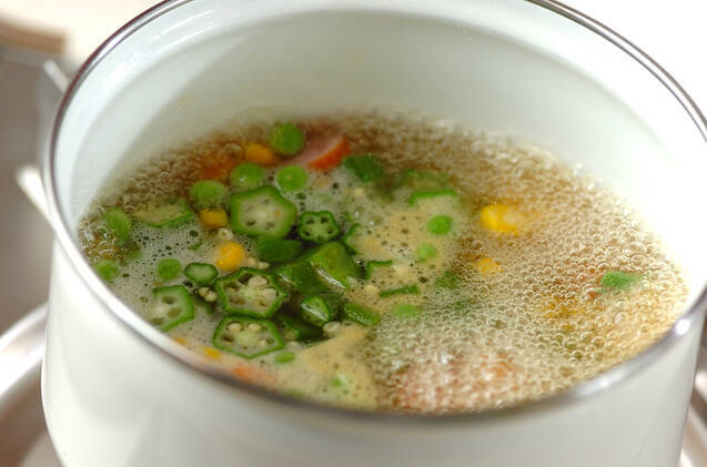 天の川スープの作り方の手順3