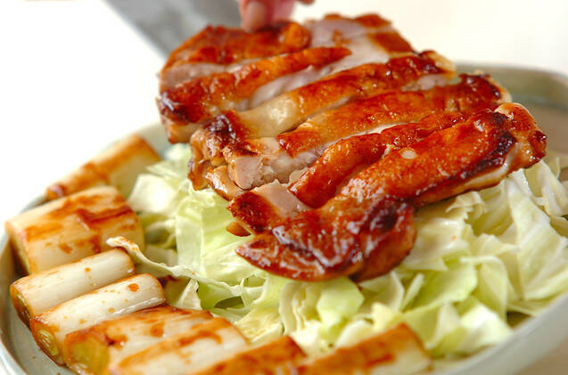 ぺったんこ焼き鶏の作り方の手順4