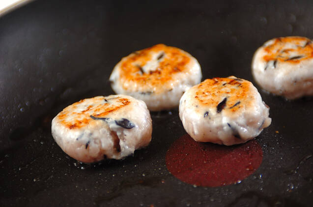 ヒジキつくねの作り方の手順2