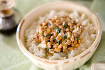 納豆＆ワサビご飯