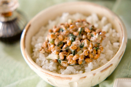 納豆＆ワサビご飯