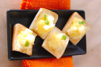 アップルパインカナッペ