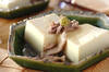 豆腐の豚肉あんかけの作り方の手順