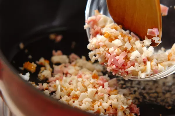 ふんわり卵白のトロトロあんかけチャーハンの作り方1