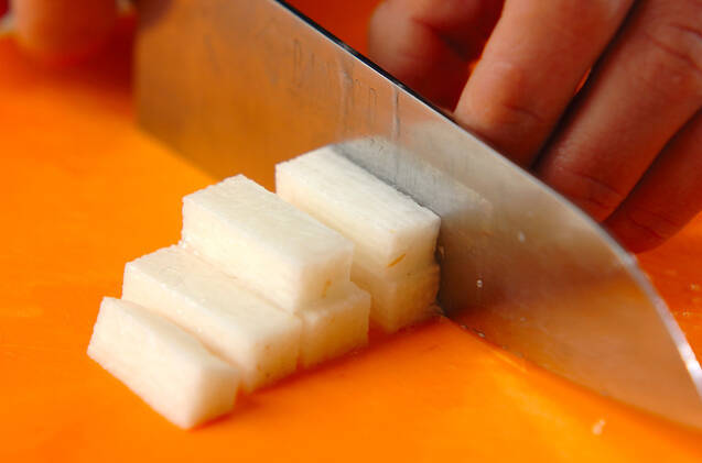 長芋のサッパリサラダの作り方の手順1