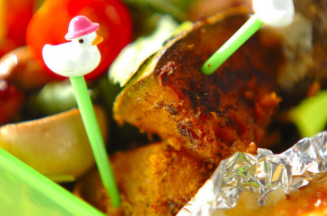 カボチャのマヨ炒め