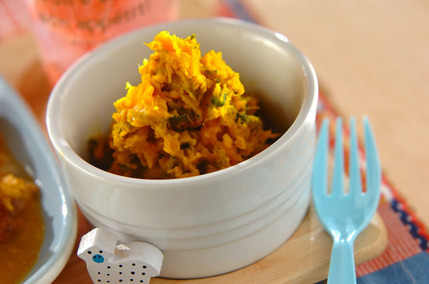 カボチャのゴマサラダ