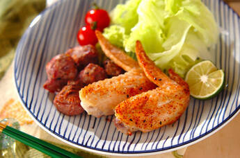 鶏肉の七味焼き