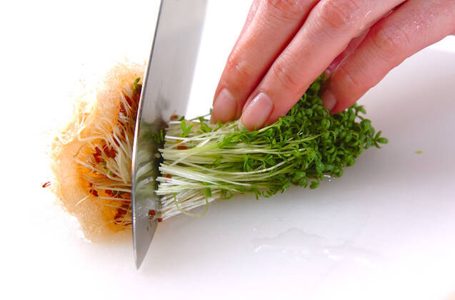 薄切りハムサラダの作り方の手順3