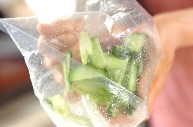 クラゲの酢の物の作り方の手順6