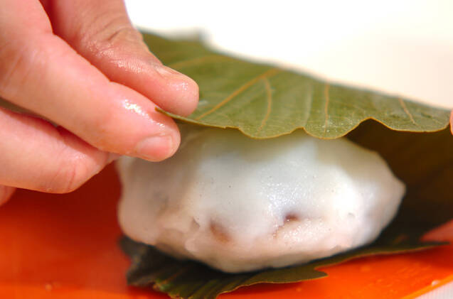 柏餅の作り方の手順4