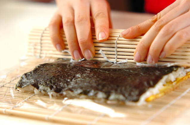 サラダ巻きの作り方の手順11