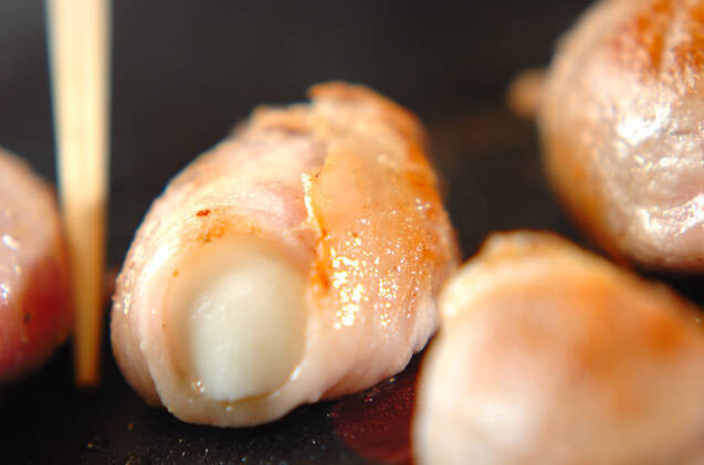 肉巻き卵の甘酢あんかけの作り方の手順3